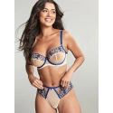 Panache Rosa Balcony cobalt/latte 10791