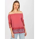 Dámska blúzka LK BZ 506188.32X tmavo ružová - FPrice