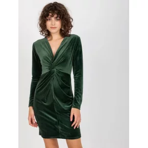 Dámske šaty RP SK 8157.06X tmavo zelená - Rue Paris