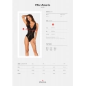 Luxusné body Chic Amoria teddy - Obsessive