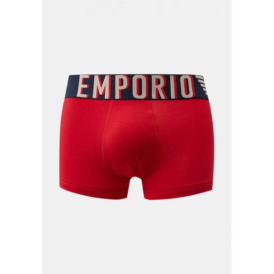 Pánske boxerky 111389 4R516 červené - Emporio Armani