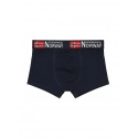 Pánske boxerky 3PACK GN-05 Čierna/sivá/tm.modrá - Geographical Norway