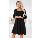 Dámske šaty 574-3 IVANA čierne - Numoco
