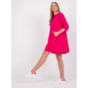 Dámske šaty RV SK 6274.36P Fuchsiová - FPrice