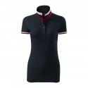 Dámska polokošeľa Collar MLI-25777 Čierna - Malfini