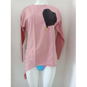 Dámska tričko M048 ružové - MOE