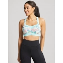 Športová podprsenka print 5021R tyrkys - Panache