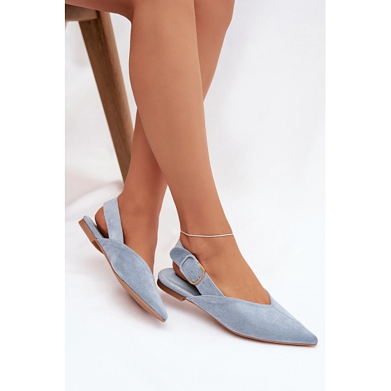 Dámske baleríny JH598/9755 Tanelia modré - Seastar