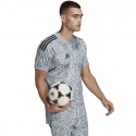 Pánsky brankársky dres Condivo 22 HB1622 Sivý s béžovou vzor - Adidas