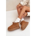 Dámske snehule 25BT26-9147 hnedé - Sweet Shoes