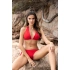 Dámske dvojdielne plavky Olivia-32/G 065 červené - Etna