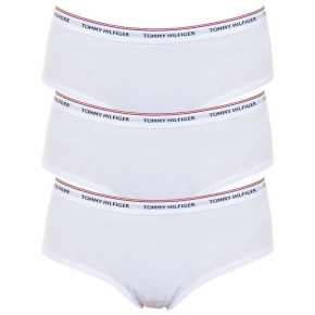 Dámske nohavičky 3pcs UW0UW00010 100 biela - Tommy Hilfiger