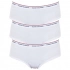 Dámske nohavičky 3pcs UW0UW00010 100 biela - Tommy Hilfiger
