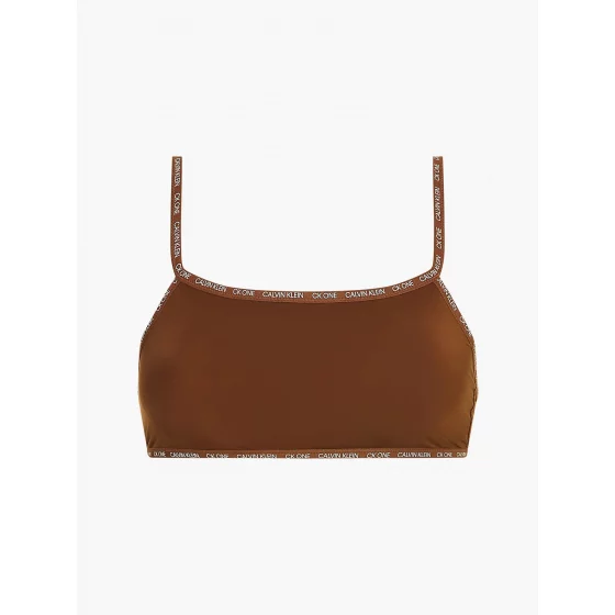 Nevystužená braletka 2pack QD3806E CJ8 škoricová - Calvin Klein