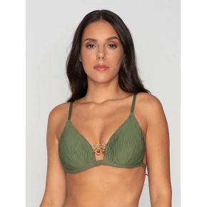 Vrchný diel plaviek - 93793 - Scarlet - khaki - Luna