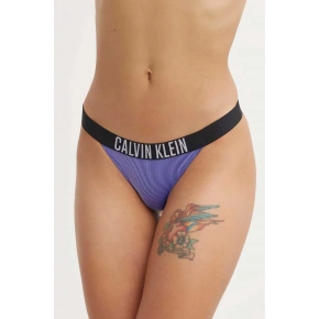 Dámske plavkové nohavičky KW0KW02611 C86 modré - Calvin Klein
