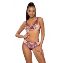 Dámska Push-up podprsenka Maureen M-3808/11/1 Fialová s béžovou - MAT