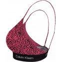 Dámska podprsenka 000QF7216E GNI tm. ružová so vzorom - Calvin Klein