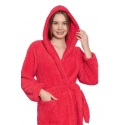 Dámsky župan 3014 červený - CoCoon