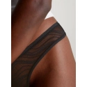 Dámske tangá 000QD3971E UB1 čierne - Calvin Klein