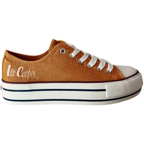 Dámske športové topánky LCW-24-31-2216L Oranžová s bielou - Lee Cooper