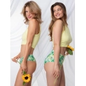 Nohavičky Exotico simple brasil maxi zelené - Julimex