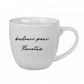 Personalizovaný keramický hrníček 400 ml - budoucí paní Personalizovaný keramický hrníček 400 ml - budoucí paní