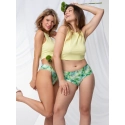 Nohavičky Exotico simple brasil maxi zelené - Julimex