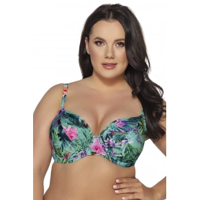 Dámska plavková podprsenka Paradise SK-206 Zelená mix - AVA