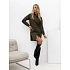Dámske šaty PM SK W2028 26,46 khaki - FPrice