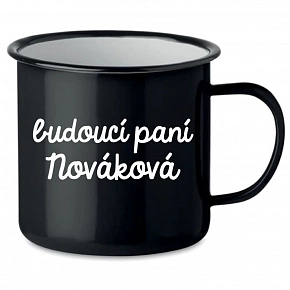 Personalizovaný retro plecháček - budoucí paní 