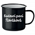 Personalizovaný retro plecháček - budoucí paní 