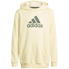 Detská mikina Badge of Sport Hoodie Jr. HN8469 žltá - Adidas