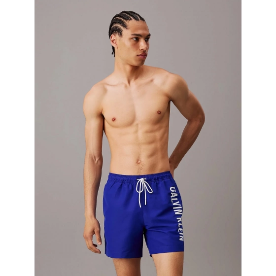Pánske plavky KM0KM01004 C86 Kr. modré - Calvin Klein