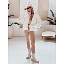 Kurtka damska zimowa MISSLAYER z kapturem biała FashionStreet TY5036