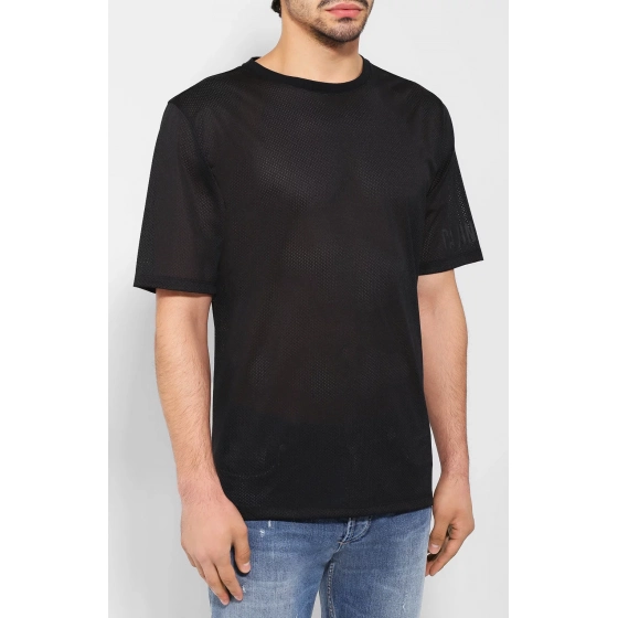 Pánske tričko KM0KM00332-001 čierna - Calvin Klein