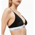 Podprsenka bez kostíc QF5508E-001 čierna - Calvin Klein