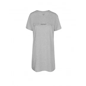 Dámska nočná košeľa QS6896E P7A šedá - Calvin Klein