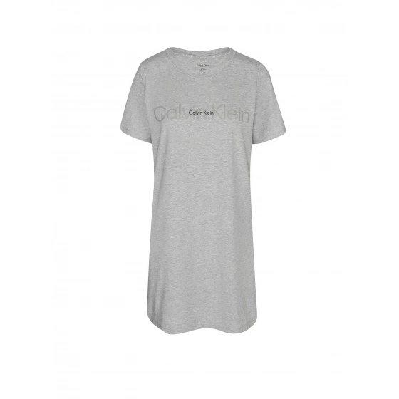 Dámska nočná košeľa QS6896E P7A šedá - Calvin Klein