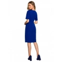 Dámske šaty S317 kráľovská modrá - Stylove