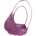 Dámske podprsenka LIGHTLY LINED PLUNGE 000QF6396EVID fialová - Calvin Klein