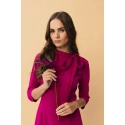 Dámske šaty S346 bordová - Stylove