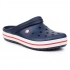 Unisex pánske a dámske nazúvaky Crockband 11016-410 Tmavomodrá s červenou - Crocs