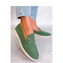 Dámske mokasíny T563P zelené - Inello