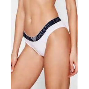 Dámske nohavičky 163334 1P227 04710 biela - 2 pack - Emporio Armani