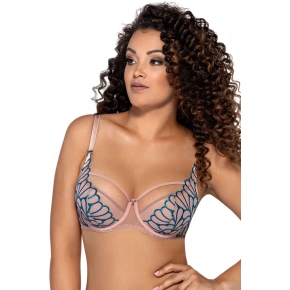 Dámska podprsenka 1927 Angel Béžovo-tyrkysová - Ava