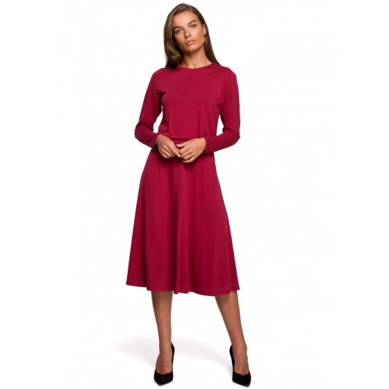 Dámske šaty S234 Cherry červená - Stylove