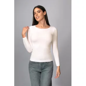 Dámska blúzka Cashmere ultrasoft 212842 Ecru - Intimidea