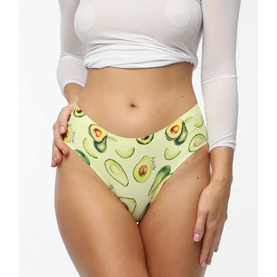 Nohavičky AVOCADO simple classic žlté - Julimex