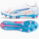 Pánske športové futbal topánky Ultra 5 Match Vol.Up FG/MG M 108064-01 Biela mix - Puma